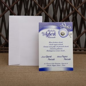 Aras Sünnet Davetiye 4893