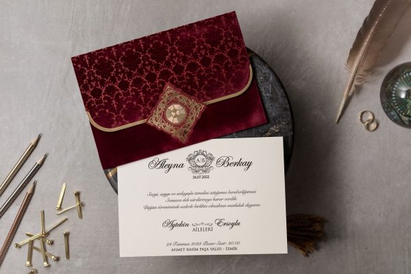 Wedding Davetiye 8310