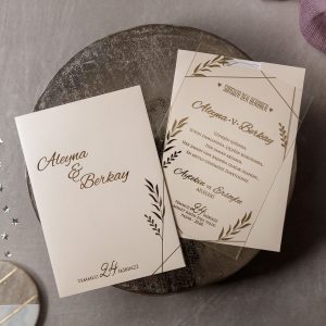 Wedding Davetiye 8401