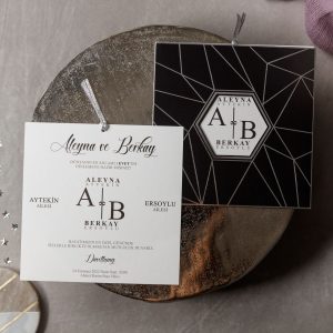 Wedding Davetiye 8448